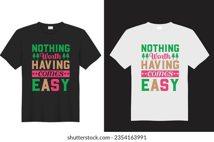 Motivational typography fashion vintage t-shirt