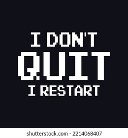 Motivational typography gaming t shirt for real gamer