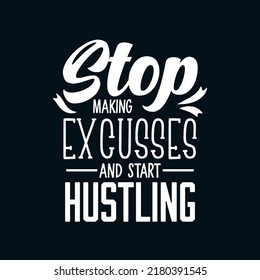 motivational typography lettering quote design