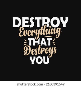 motivational typography lettering quote design