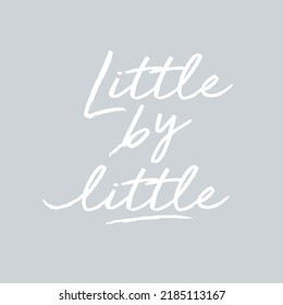 Afiche de tipografía motivacional con cita genial. Aislado sobre fondo blanco. Letras de moda y lindas. Perfecto para el diseño de camisetas, afiches, pegatinas, carteles, tarjetas. Estilo escandinavo.