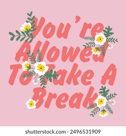 Motivational typography poster with cool quote. Isolated on color background. Trendy and cute lettering. Perfect for t shirt design, posters, stickers,