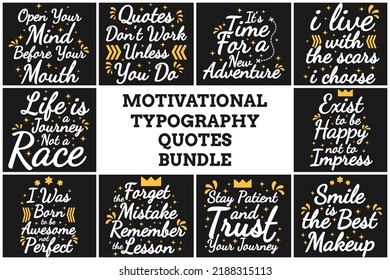 LA TIPOGRAFÍA MOTIVACIONAL CITA BUNDLE VOL. 2