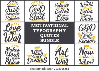 LA TIPOGRAFÍA MOTIVACIONAL CITA BUNDLE VOL. 5