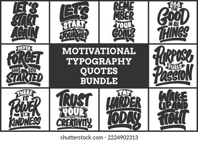LA TIPOGRAFÍA MOTIVACIONAL CITA BUNDLE VOL. 16