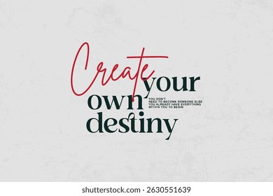 Motivational typography quotes graphic tee design templates