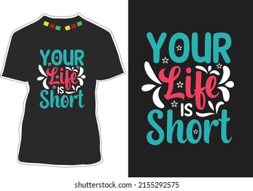 Motivational Typography Quotes T-shirt Design