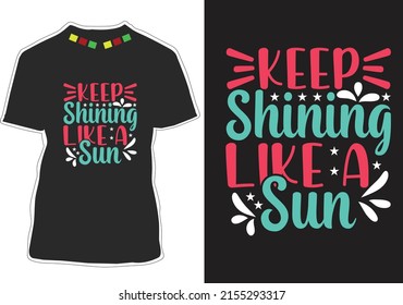 Motivational Typography Quotes T-shirt Design