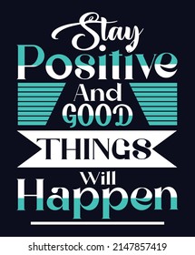 motivational typography t shirt design