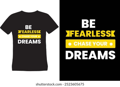 Motivational typography t shirt design