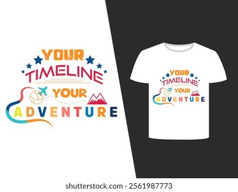 Motivational typography t shirt design, inspirational quotes t-shirt design and typography t shirt design template

