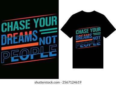 Motivational typography t-shirt design for all