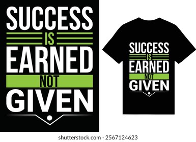 Motivational typography t-shirt design for all