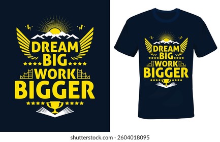 Motivational Typography t-shirt design, Inspirational typography t shirt design.