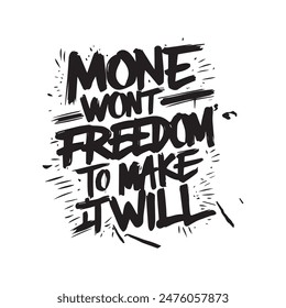 Motivational typography tshirt design template, motivational typography design