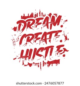 Motivational typography tshirt design template, motivational typography design