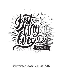 Motivational typography tshirt design template, motivational typography design