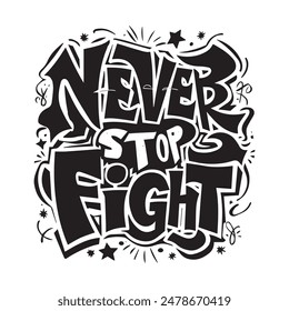 Motivational typography tshirt design template, motivational typography design