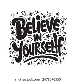 Motivational typography tshirt design template, motivational typography design