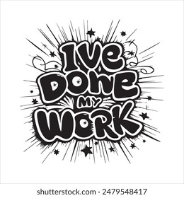 Motivational typography tshirt design template, motivational typography design
