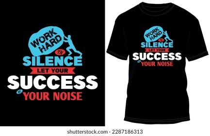 Motivational typography T-shirt Design Vector