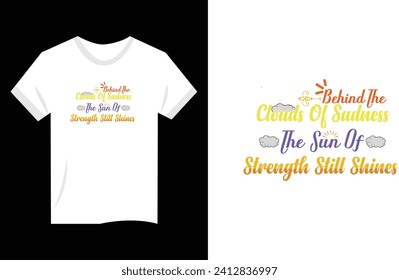 Vector de diseño de camisetas de tipografía motivacional