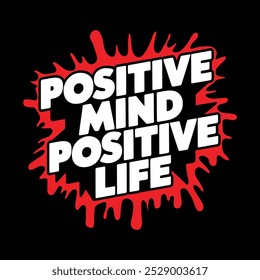 Motivational typography t-shirt design vector.