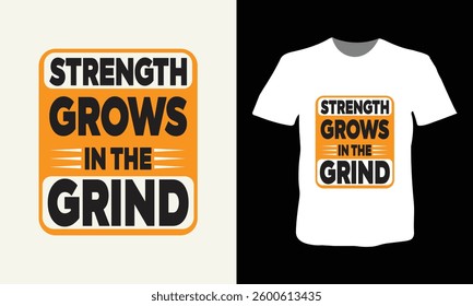 Motivational typography T-shirt vector design