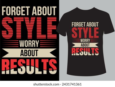 Motivational typography unique custom T-shirt Design