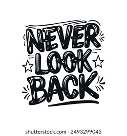 Motivational typography vector t-shirt design
