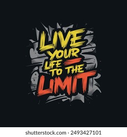 Motivational typography vector t-shirt design