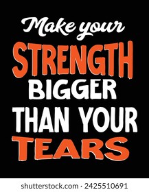 Motivational vector eps t-shirt design 