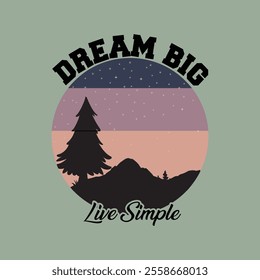 Motivational vintage style typography tshirt design template, Vintage typography design