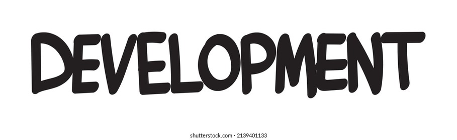 motivational words written by hand with basic colors black and white