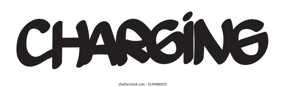 motivational words written by hand with basic colors black and white