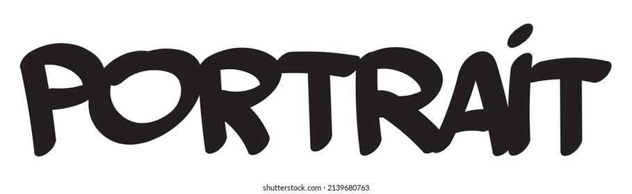 motivational words written by hand with basic colors black and white