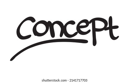 motivational words written by hand with basic colors black and white