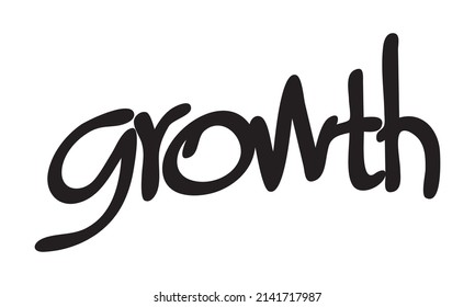 motivational words written by hand with basic colors black and white