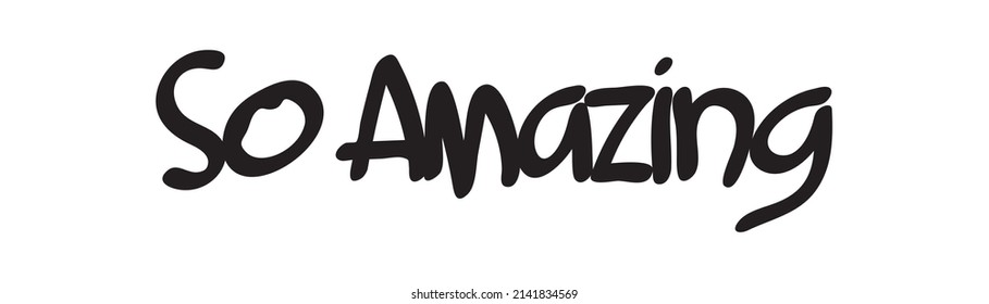 motivational words written by hand with basic colors black and white