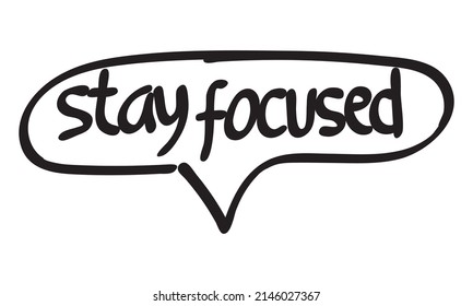 motivational words written by hand with basic colors black and white