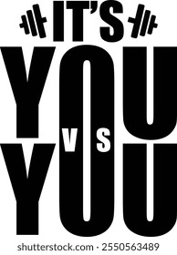 CITAÇÃO DE EXERCÍCIO MOTIVACIONAL - É Você VS Você, 