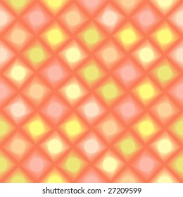Motley 3d tiles. Seamless vector pattern