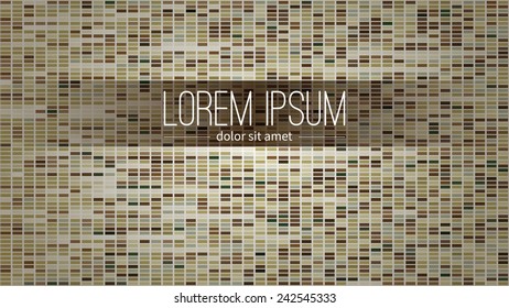 Motley abstract background. Vector design. EPS 10. 16: 9 format.