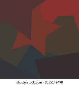 Motley background made of cut geometric figures. Surface in colored pieces. Tile design.