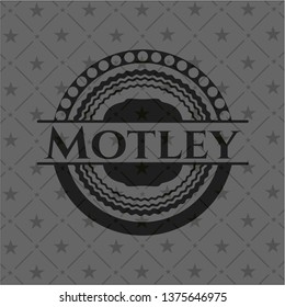 Motley black emblem