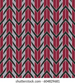 motley geometric  seamless vector  pattern