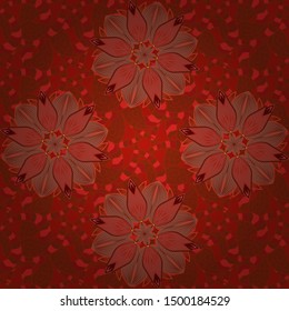 Motley illustration. Small colorful flowers. The elegant the template for fashion prints. Summer floral background with flowers. Vector cute pattern in small flower. Seamless.