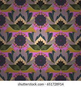Motley illustration. Vector cute pattern in small flower. The elegant the template for fashion prints. Small colorful flowers. Spring floral background with flowers.