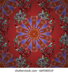 Motley illustration. Vector cute pattern in small flower. Small colorful flowers. Spring floral background with pink flowers. The elegant the template for fashion prints.