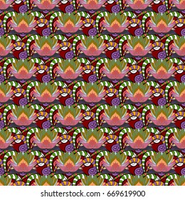 Motley illustration. Vector cute pattern in small flower. Small colorful flowers. Spring floral background with flowers. The elegant the template for fashion prints.